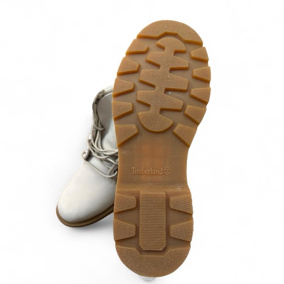 Timberland Women's Off-White Combat Boots - Picture 8 of 8